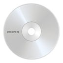 Hd, disc, Dvd Silver icon