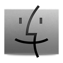 Finder DimGray icon