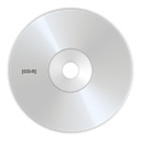 Cd, Disk, disc, save Silver icon