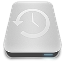 time, history, machine Silver icon