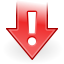 urgent, software, Gnome, update Black icon