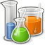 Gnome, science, Application Black icon