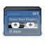 Gnome, tape, media Icon