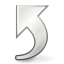 Emblem, Link, symbolic, Gnome Black icon