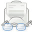 read, envelop, Email, mail, Gnome, Message, Letter, mark WhiteSmoke icon