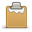 Due, past, task, Gnome Black icon