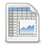 office, Spreadsheet, Gnome WhiteSmoke icon