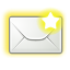 Message, unread, Gnome, Letter, Email, mail, envelop Khaki icon