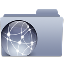 network LightSlateGray icon