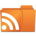 subscribe, feed, Folder, Rss Coral icon