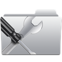 tool, utility, Folder DarkGray icon