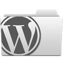 Wordpress DimGray icon
