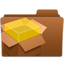 package, pack SaddleBrown icon