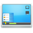 Desktop LightSkyBlue icon