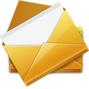 Letter, envelop, Email, Message, mail Goldenrod icon