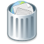 Full, Trash, recycle bin Icon