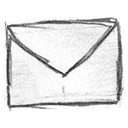 mail, Message, Letter, envelop, Email WhiteSmoke icon