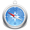 safari, Browser Black icon