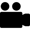 filming, tool, Cameras, Camera, video, cinema, tools, Video Cameras, movie, video camera Black icon