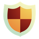 Guard, shield, protect, security Black icon