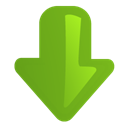 download, descending, fall, Arrow, Descend, Decrease, Down OliveDrab icon