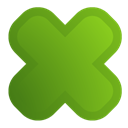 cross OliveDrab icon