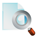paper, search, seek, Find, File, document Black icon