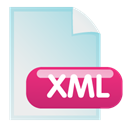 File, paper, xml, document Gainsboro icon