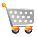 shopping, E commerce, shopping cart, shoppping, commerce, shopppingcart, Cart, buy Black icon