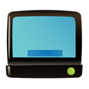 monitor, Display, Tv, television, screen, Computer MediumTurquoise icon