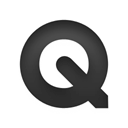 quicktime Black icon