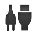 Connection Black icon