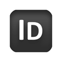 Indesign Black icon