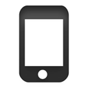 mobile phone, Cell phone, Iphone, smartphone Black icon