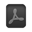 Pdf, document, File, paper Black icon