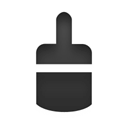 Ccleaner Black icon