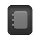 paper, notepad, File, Txt, document Black icon