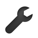 Wrench Black icon