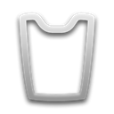 Blank, recycle, Empty Black icon