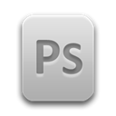 File, Ps, document, paper, photoshop, Psd Black icon