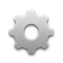 Gear Black icon