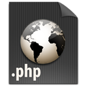 document, Php, paper, File DarkSlateGray icon