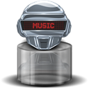 music Black icon