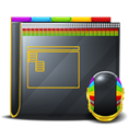 Folder, Desktop DarkSlateGray icon