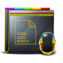 File, Folder, paper, document DarkSlateGray icon