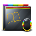 Folder, Library DarkSlateGray icon