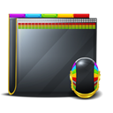 Blank, Folder, Empty DarkSlateGray icon