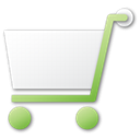 shopping, Cart, commerce, buy, green, shopping cart Black icon