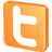 social network, Sn, Social, twitter, Orange SandyBrown icon