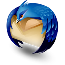 mozilla, Thunderbird Black icon